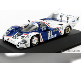 PORSCHE 956 Short Tail "D&W" Winner Norisring 85 Klaus Ludwig #10, blue / white