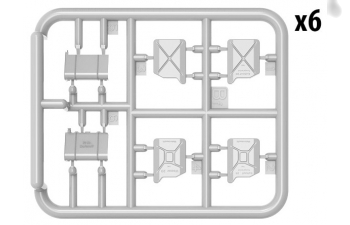 Сборная модель Немецкие канистры