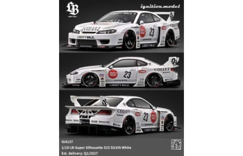 NISSAN S15 Silvia LB-Super Silhouette, white