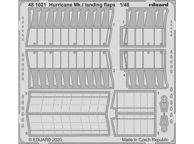 Hurricane Mk. I закрылки