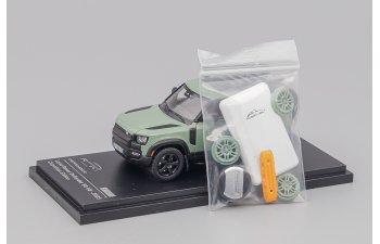 LAND ROVER Defender 90 V8 Carpathian Edition (2023), green / black