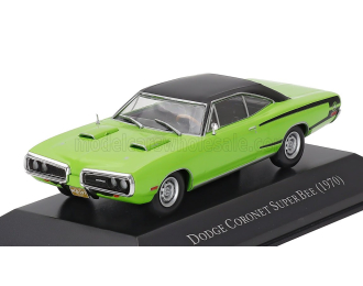 DODGE Coronet Super Bee (1970), green / black