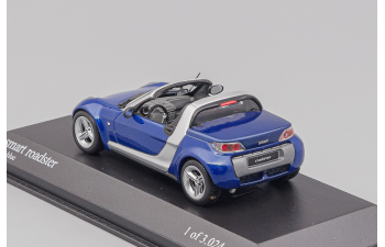 SMART Roadster Cabrio 2003, blue metallic