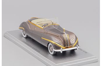 ROLLS ROYCE Phantom Iii Labourdette Vutotal Cabriolet Open (1947), grey / gold metallic