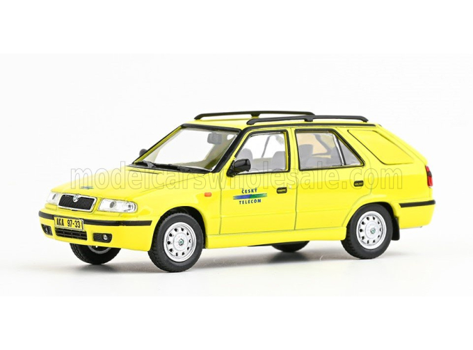 SKODA FELICIA FL COMBI SW Station wagon Czech Telecom (1998), yellow