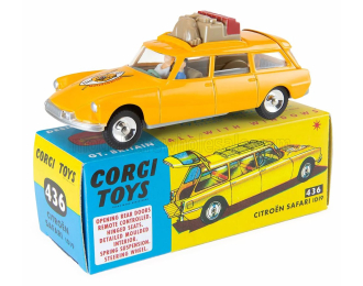 CITROEN Id19 Sw Station Wagon Safari (1960), Dark Yellow