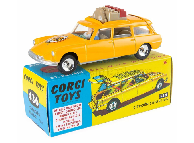 CITROEN Id19 Sw Station Wagon Safari (1960), Dark Yellow