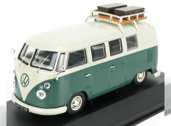 VOLKSWAGEN T2 Minibus Camper (1961), Ivory Green