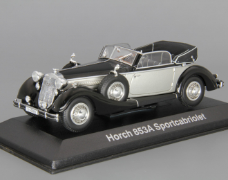 HORCH 853A Sportcabriolet, black / silver