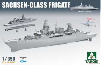 Сборная модель Sachsen-Class Frigate