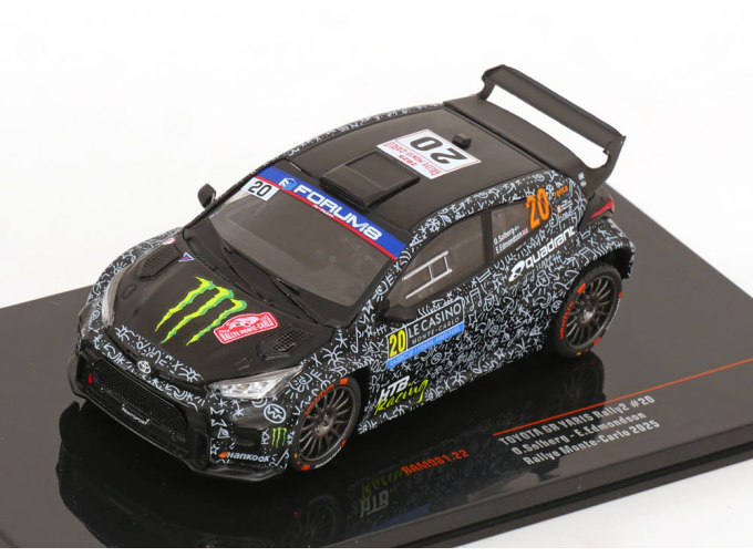 TOYOTA GR Yaris Rally2 №20 Rally Monte Carlo Oliver Solberg - Eliot Edmondsen (2025)