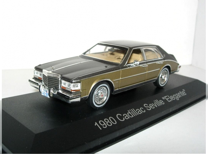 CADILLAC Seville MKII Elegante, L.e. 750 pcs., darkgrey metallic / gold