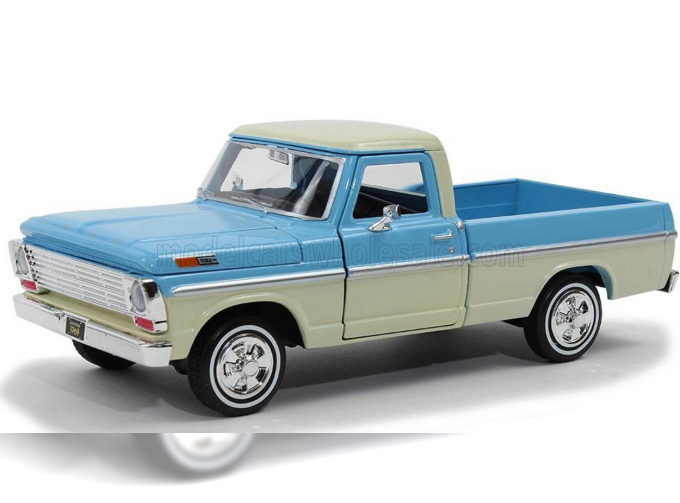 FORD F-100 Pick-up (1969), Light Blue Cream