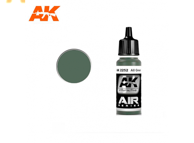 Краска акриловая AII GREEN 17ML