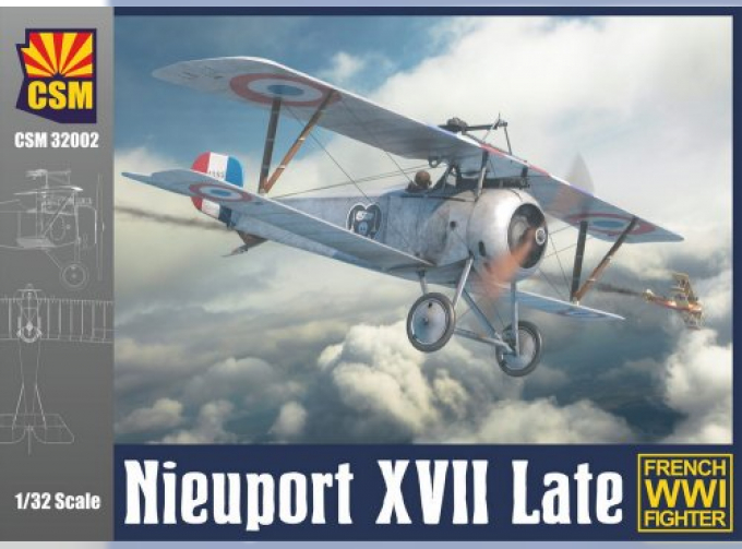 Сборная модель Nieuport XVII Late
