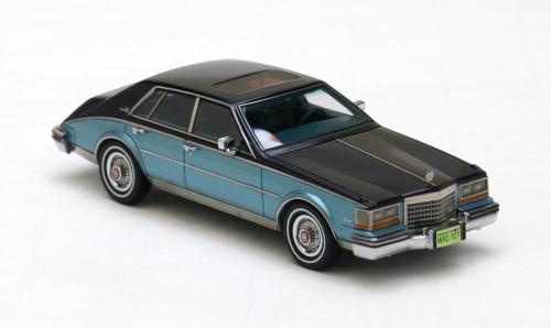 CADILLAC Seville 1981, dark blue over light Blue