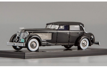 DUESENBERG SJ Town Car Chassis 2405 by Rollson for Mr. Rudolf Bauer fully closed (1937), black