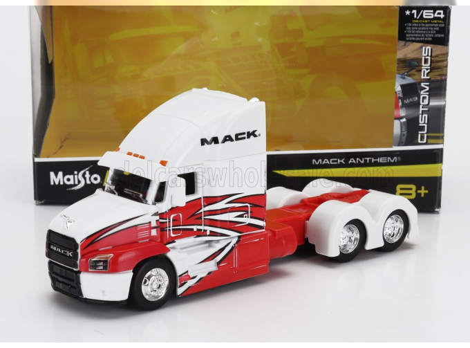 MACK Anthem Tractor Truck 3-assi (2020), White Red