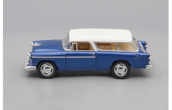 CHEVROLET Nomad (1955), blue / white