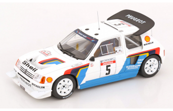 PEUGEOT TDC Rally Set mit 3 Modellen Citroen C35 Peugeot 205 GTI Trailer, Fauchille/Saby (1986)