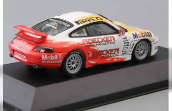 PORSCHE 911 GT3 Cup Richard burns #1, white / red / yellow