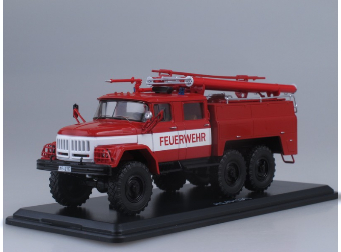 АЦ-40 (ЗИL 131)-137 Freiwilige Feuerwehr Treuen, красный