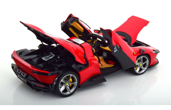 FERRARI Daytona Sp3 Closed Roof (2022), Rosso Corsa 322 - Red