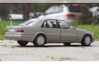 MERCEDES-BENZ S600 (W140) (1997), Pearl Grey Metallic