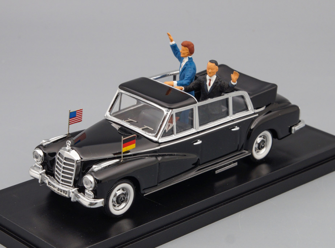 MERCEDES-BENZ 300L Adenauer-Kennedy 1963, black