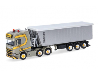 SCANIA CR 20 HD SZ, beige/yellow