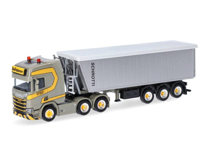 SCANIA CR 20 HD SZ, beige/yellow