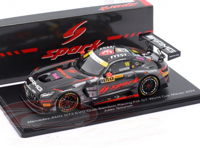 MERCEDES-BENZ AMG GT3 №99 FIA GT World Cup Macau Jules Gounon (2024)