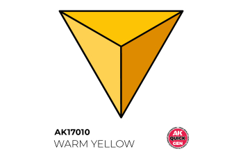 Краска акриловая QUICK GEN - Тёплый жёлтый / WARM YELLOW, 18мл