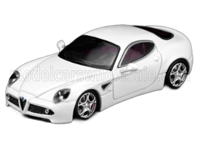 ALFA ROMEO 8C Competizione (2008), white 