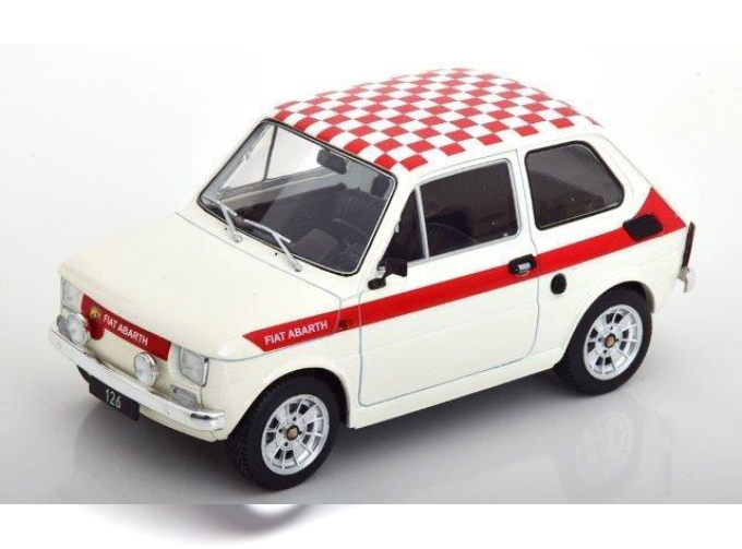 FIAT ABARTH 126 (1972), Abarth-Look White 