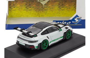 PORSCHE 911 992 Gt3 Rs Coupe (2023), white / green