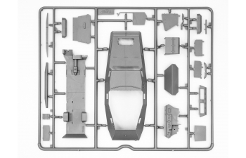 Сборная модель Sd.Kfz. 247 Ausf.B с экипажем