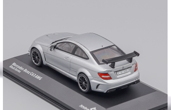 MERCEDES-BENZ C-class C63 Amg Black Series (2012), matt silver