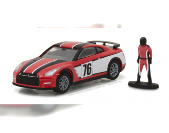 NISSAN GT-R #76 c фигуркой 2015