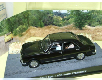 PEUGEOT 504 For Your Eyes Only (1981), black