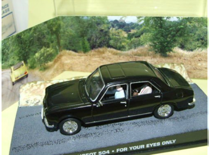 PEUGEOT 504 For Your Eyes Only (1981), black