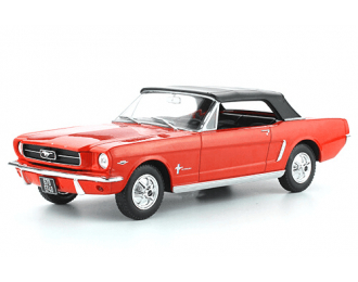 FORD Mustang Convertible (1965), Auto Vintage, red