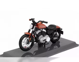 HARLEY DAVIDSON XL 1200N Nightster (2007), black/brown