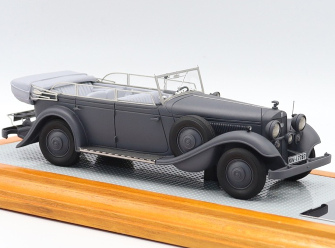 Horch 750 Typ8 1933 Offener Tourenwagen Wehrmacht Car Opened Top, Matt Grey