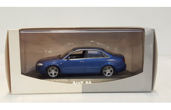 AUDI A4 (2004), mauritiusblau (синий металлик)