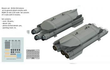 Современная британская ракета класса «воздух-земля» Brimstone с AGLM III rack