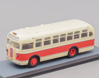 (Уценка!) Автобус 155, бежевый / красный