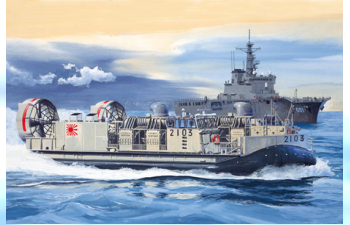 Сборная модель Японский десантный корабль на воздушной подушке