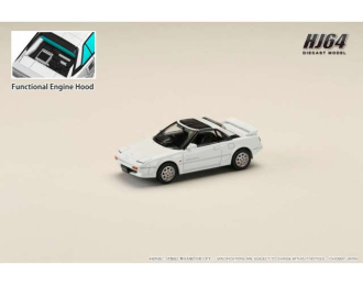 Toyota MR2 1600G Limited Super Charger / Super Edition T Bar Roof, super white 1988