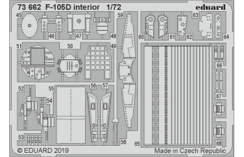 F-105D интерьер